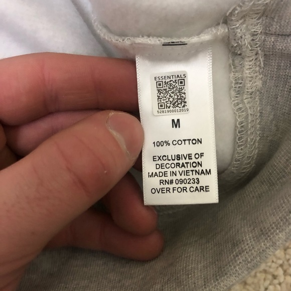 Essentials FOG 2020 Heather Grey Hoodie - Picture 4 of 6